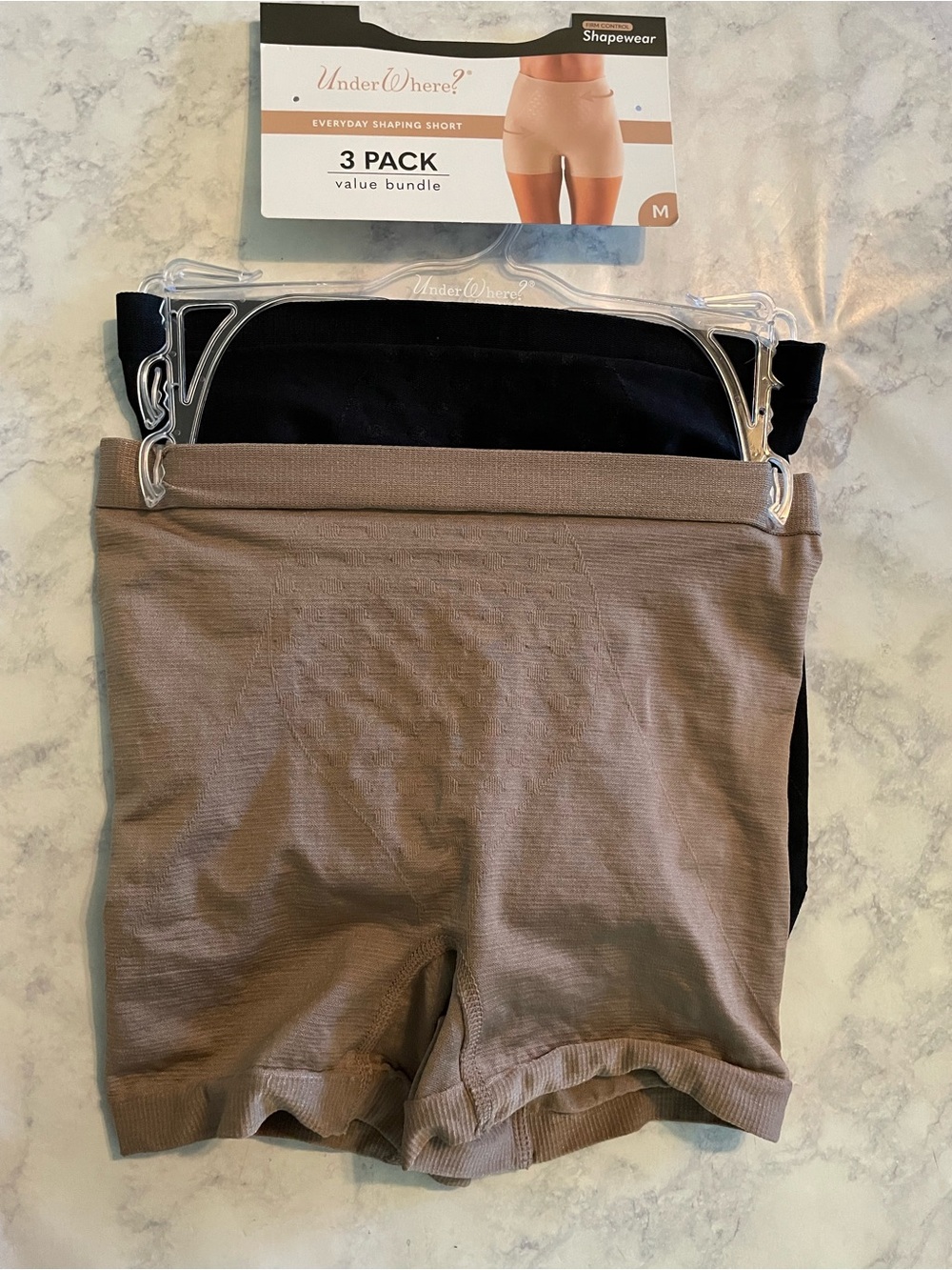 Women’s Under Where? Everyday Shaping Shorts — Black & Brown firm control